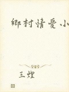 乡村情爱小说