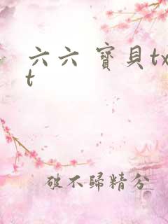 六六 宝贝txt