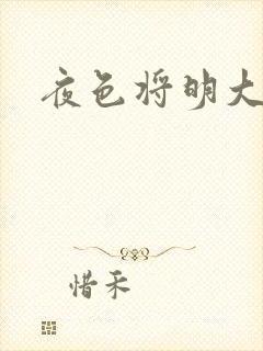 夜色将明大结局