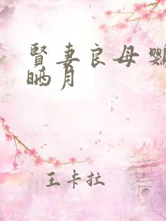 贤妻良母 鹦鹉晒月