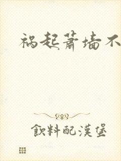 祸起萧墙不知戢