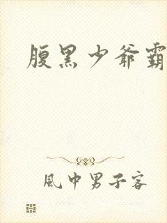 腹黑少爷霸道爱