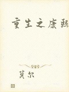 重生之康熙元后