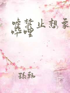 嘘禁止想象哔哩哔哩