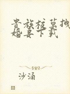 贵族校草拽拽未婚妻下载