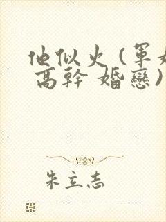 他似火 (军婚 高干 婚恋)