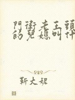 门卫老王头孙茹的儿媳叫什么