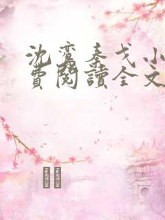 沈鸾秦戈小说免费阅读全文