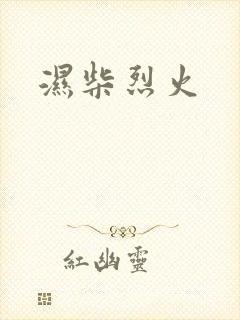湿柴烈火