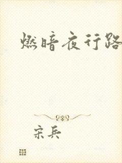 燃暗夜行路