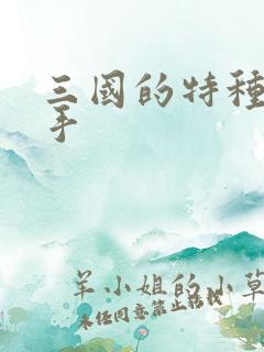 三国的特种狙击手