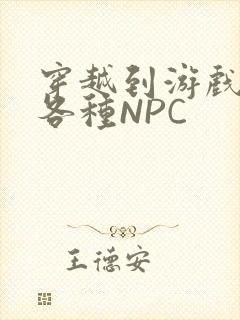 穿越到游戏里和各种NPC