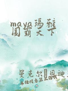 maya玛雅 图霸天下