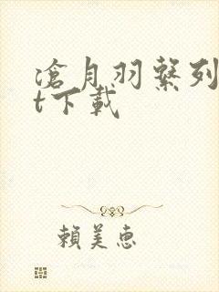 沧月羽系列txt下载