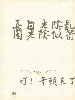 长日光阴乱作一团光阴似箭教主