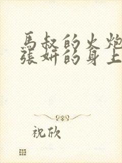 马叔的火炮顶在张妍的身上