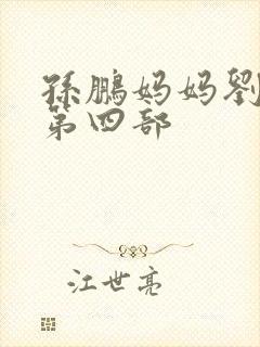 孙鹏妈妈刘淑英第四部