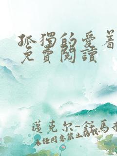 孤独的爱着全文免费阅读