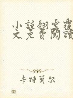 小说翻云覆雨全文免费阅读