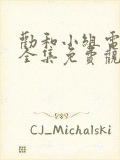 劝和小组电视剧全集免费观看