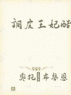 调皮王妃酷王爷