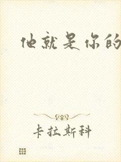 他就是你的新郎