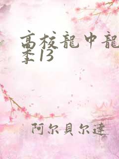 高校龙中龙第二季13