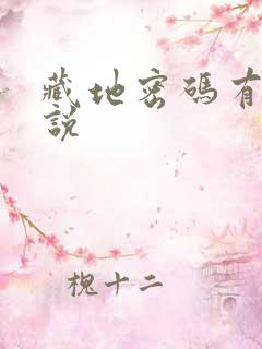 藏地密码有声小说