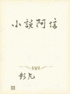 小说阿信
