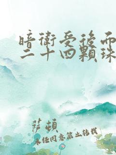 暗卫受后面被塞二十四颗珠子