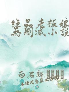 绝品老板娘完整无删减小说