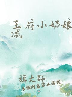 王府小奶娘未删减