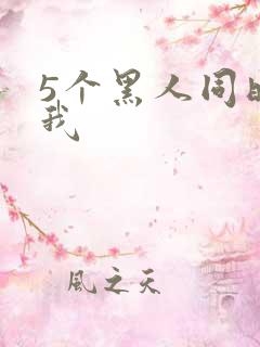 5个黑人同时玩我