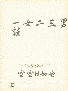 一女二三男事小说