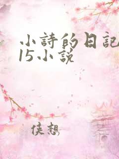 小诗的日记1一15小说