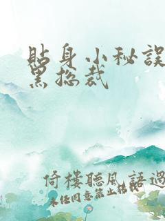 贴身小秘误睡腹黑总裁