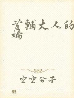 首辅大人的掌心娇