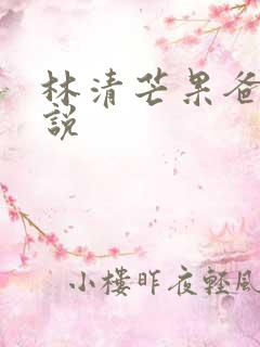 林清芒果爸爸小说