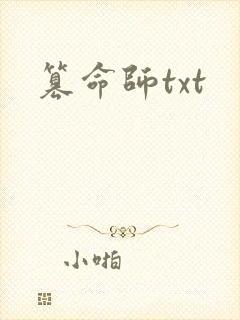 篡命师txt