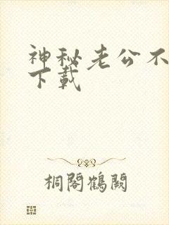 神秘老公不见面下载