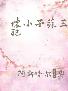 坏小子苏三风流记