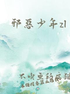邪恶少年zl