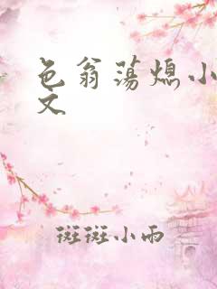 色翁荡熄小说全文