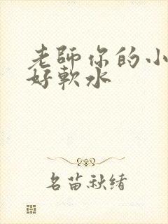 老师你的小兔子好软水