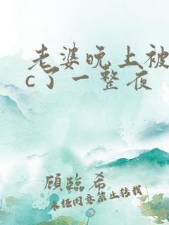 老婆晚上被躁狂c了一整夜