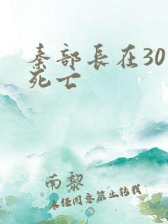秦部长在301死亡