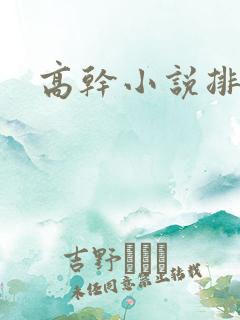 高干小说排行榜