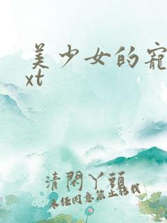 美少女的宠物txt