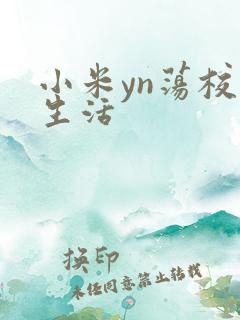 小米yn荡校园生活