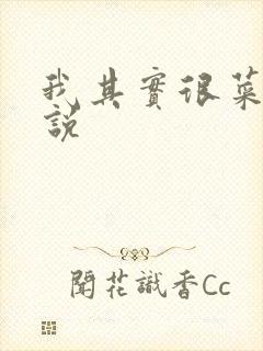 我其实很菜的小说